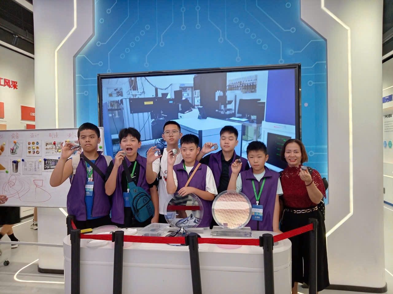 Học viên SO IZY tại trại AI Intelligent Manufacturing