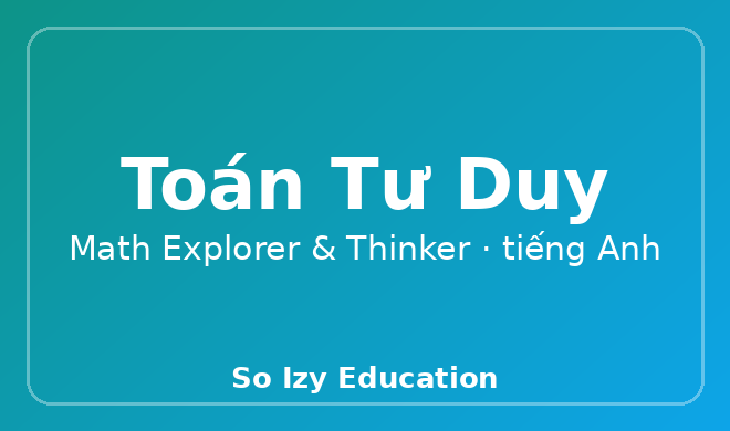 Toán Tư Duy bằng tiếng Anh