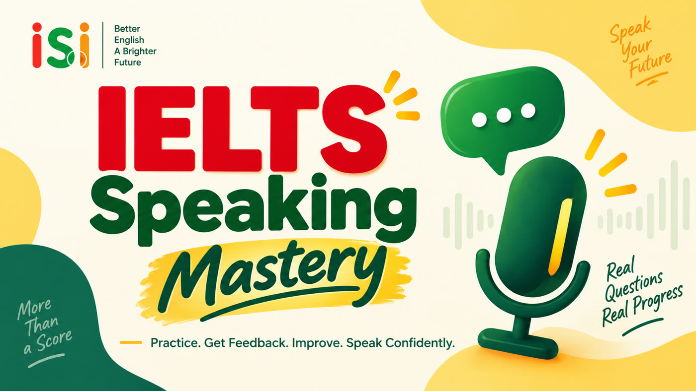 IELTS Speaking Mastery — Luyện Kỹ Năng Nói