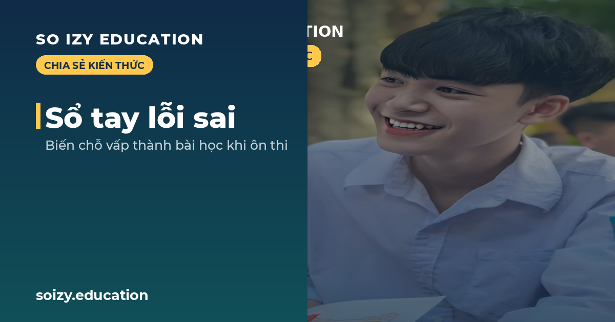 So Izy — Sổ tay lỗi sai