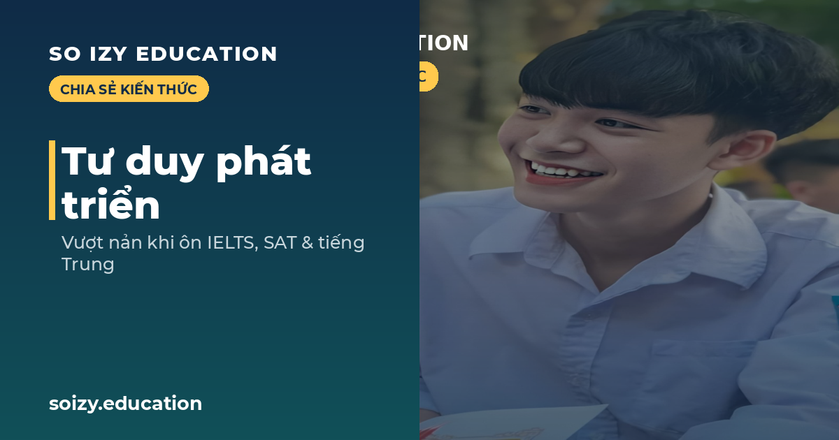 So Izy — Tư duy phát triển