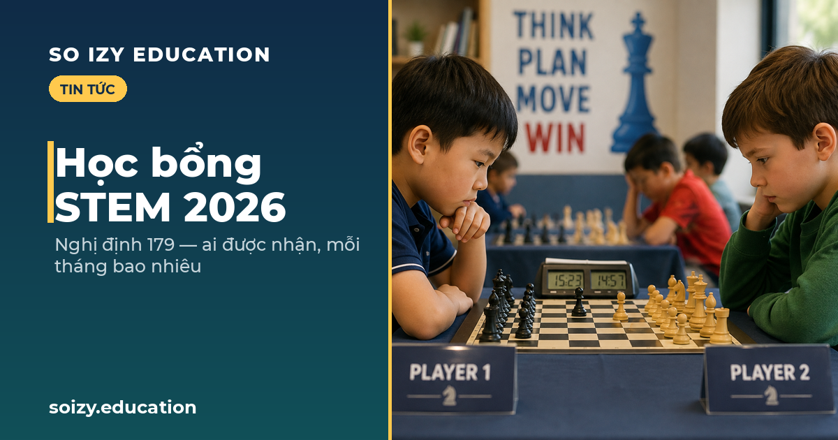 So Izy — Học bổng STEM 2026